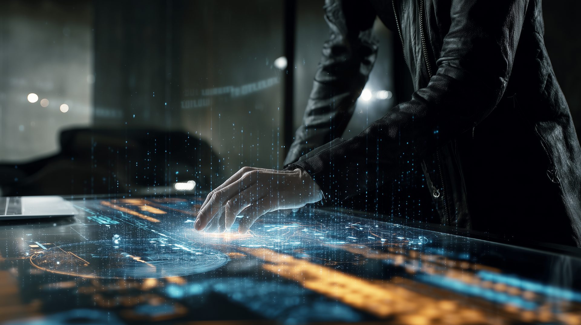 IT-ammattilaiset työskentelevät modernissa toimistossa